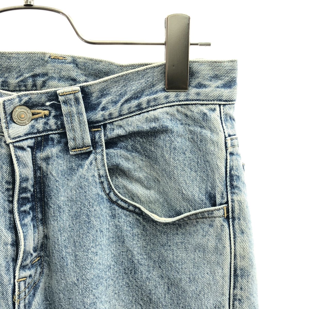 FUMIKA UCHIDA / フミカウチダ | 2023SS | DENIM WIDE TAPERED PANTS