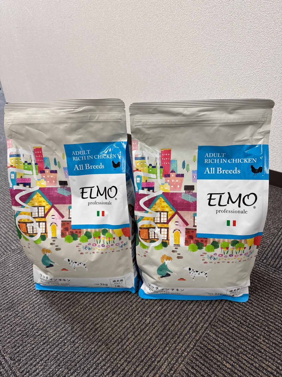 ELMO エルモ リッチ イン チキン3kg×2個 送料無料（一部地域除く