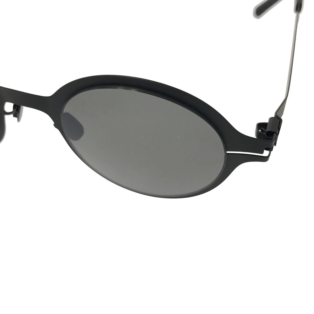【美品】  DAMIR DOMA / ダミールドーマ | × MYKITA / マイキータ NESTOR ステンレス ラウンドフレーム サングラス | 47□24-140 | ブラック 美品】 DAMIR DOMA / ダミールドーマ | × MYKITA / マイキータ NESTOR