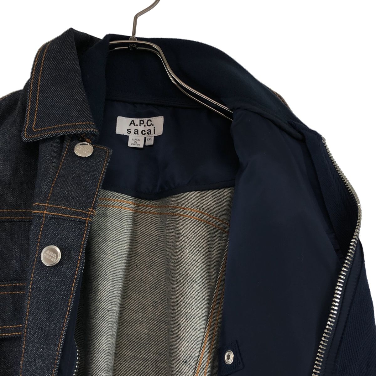 美品】 sacai / サカイ | ×A.P.C. / 'EIMI DENIM JACKET'MA-1