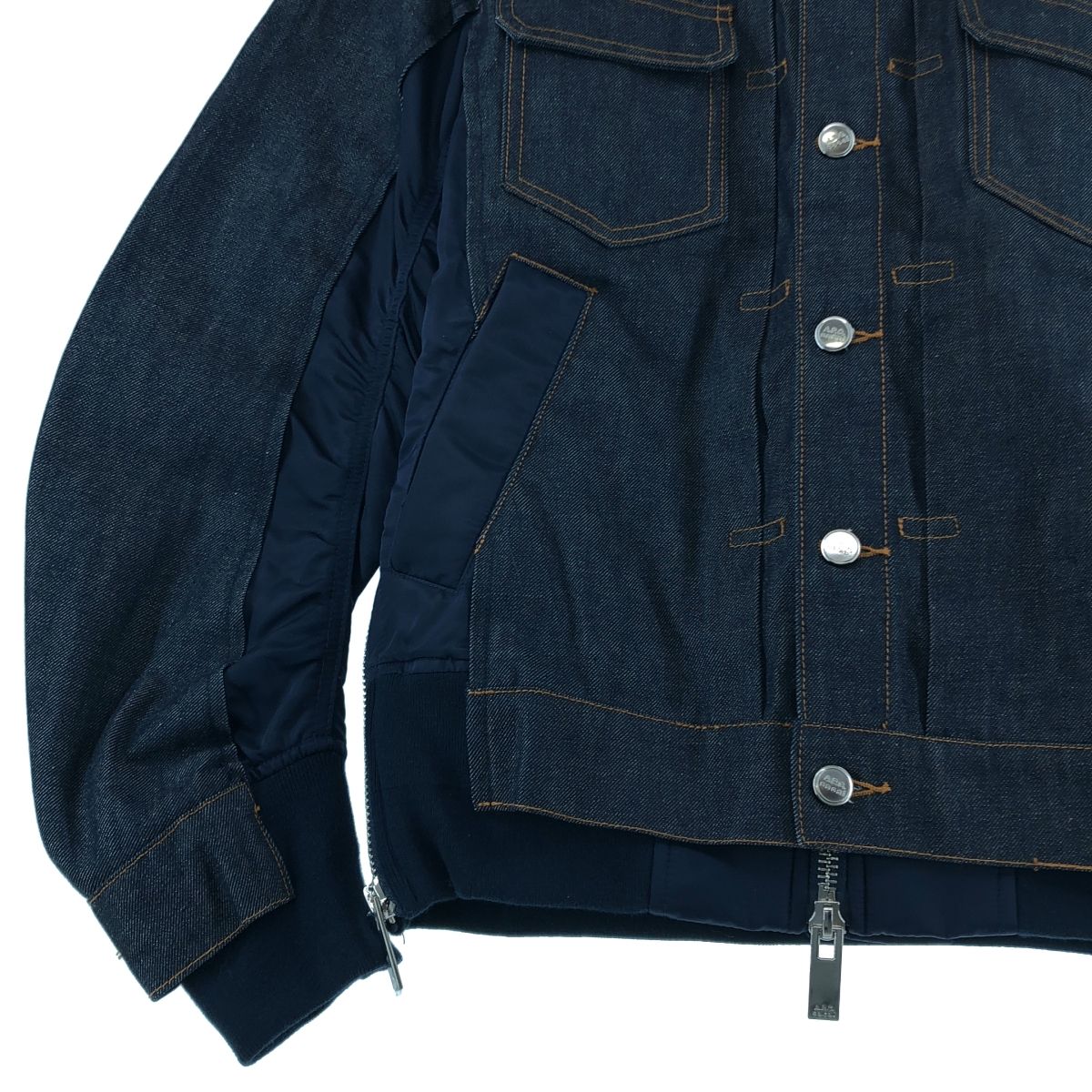 美品】 sacai / サカイ | ×A.P.C. / 'EIMI DENIM JACKET'MA-1