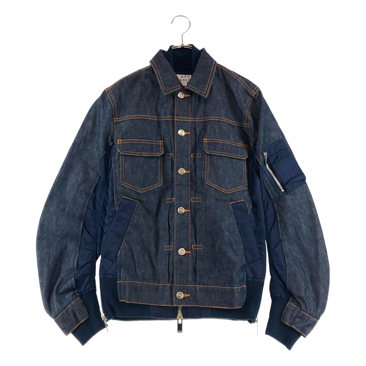 美品】 sacai / サカイ | ×A.P.C. / 'EIMI DENIM JACKET'MA-1