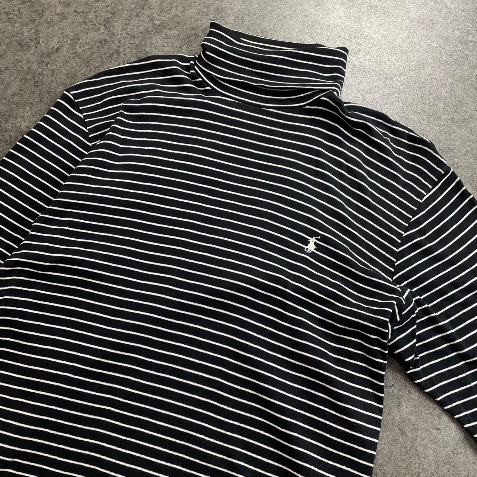 90s Vintage POLO GOLF RALPH LAUREN L/S Knit Sweater Turtleneck 