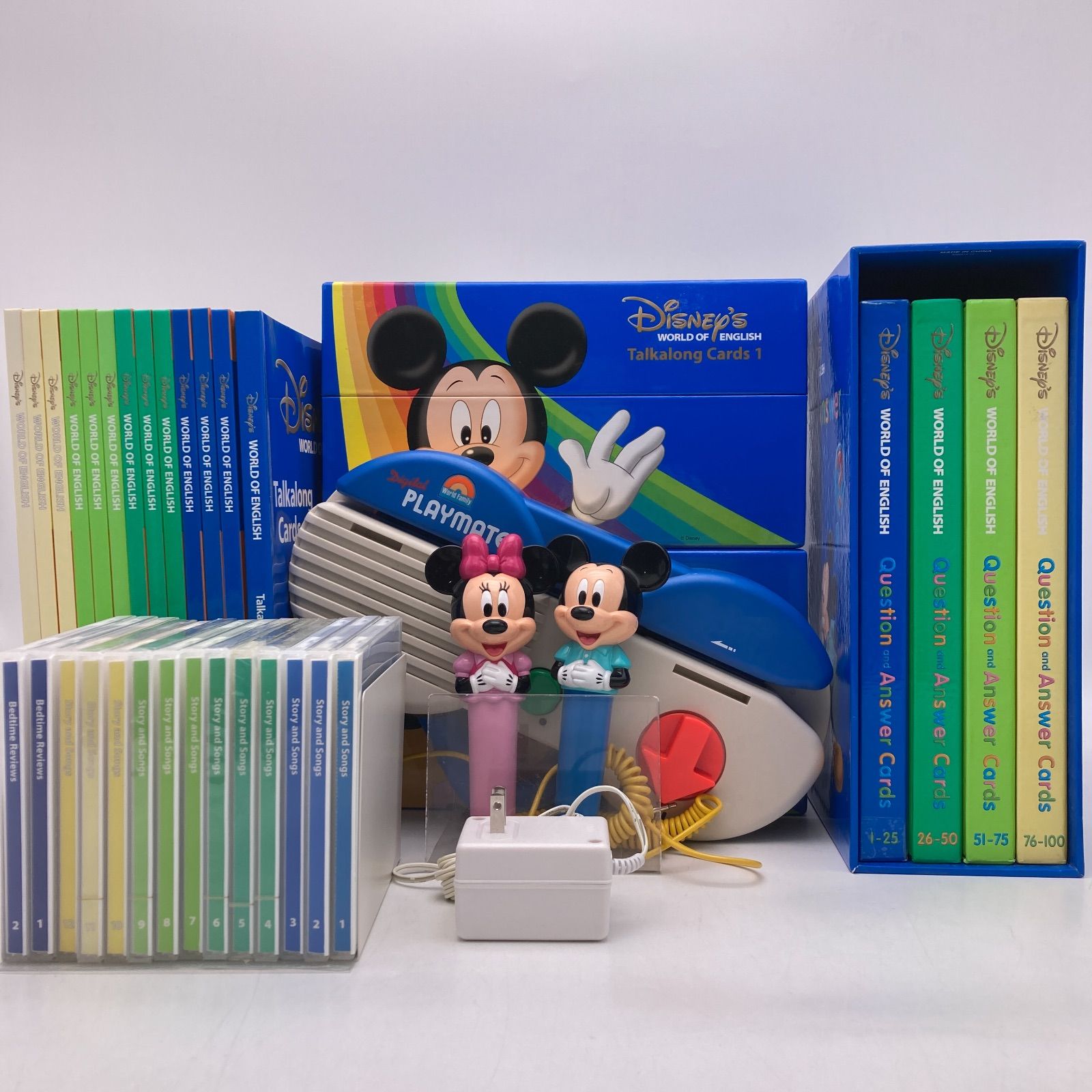 メインプログラム 絵本とCD トークアロング Q＆Aカード DWE 100781