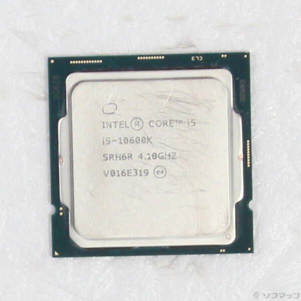中古品〕 Core i5 10600K 〔4.1GHz／LGA 1200〕【377】 - メルカリ