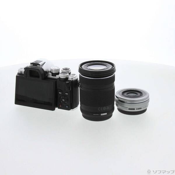 中古品〕 OM-D E-M10 MarkII ダブルズームキット (シルバー)【297