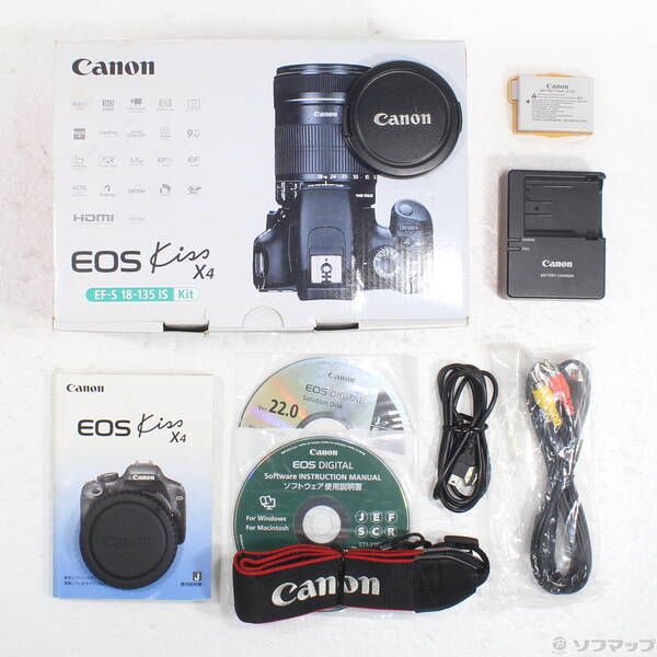 中古品〕 EOS Kiss X4 EF-S 18-135 IS レンズキット【305】 - メルカリ