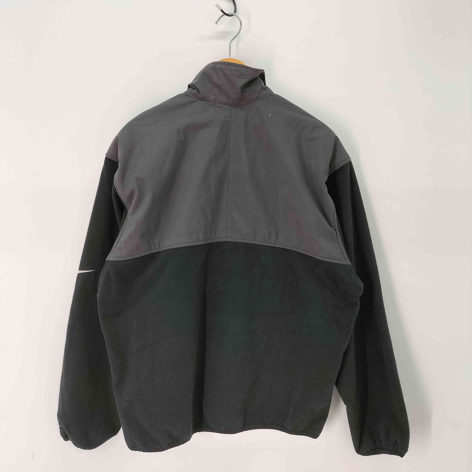 ナイキ NIKE golf ナイロン切替 フリースジャケット ハーフジップ