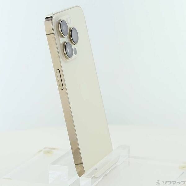 中古品〕 iPhone14 Pro 128GB ゴールド MQ073J／A SIMフリー