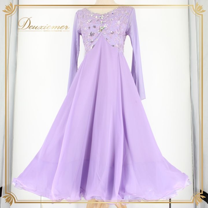 社交ダンス 衣装 スタンダード ドレス ワンピース パーティドレス