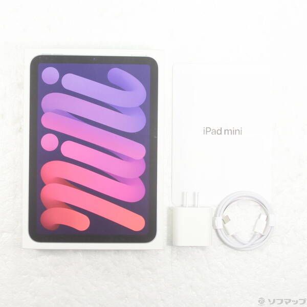 中古品〕 iPad mini(A17 Pro) 128GB パープル MXN93J／A Wi-Fi【258