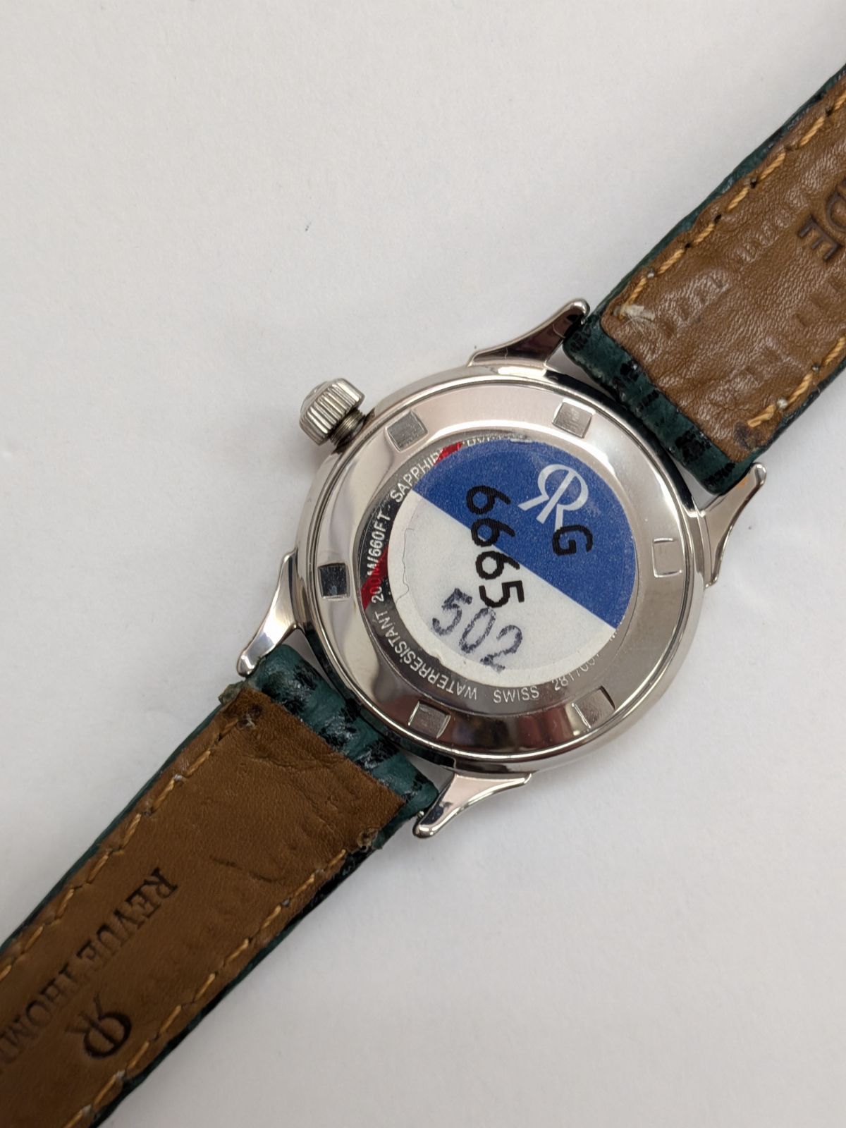 新品未使用】REVUE THOMMEN 腕時計 ランドマーク 2817001 グリーン