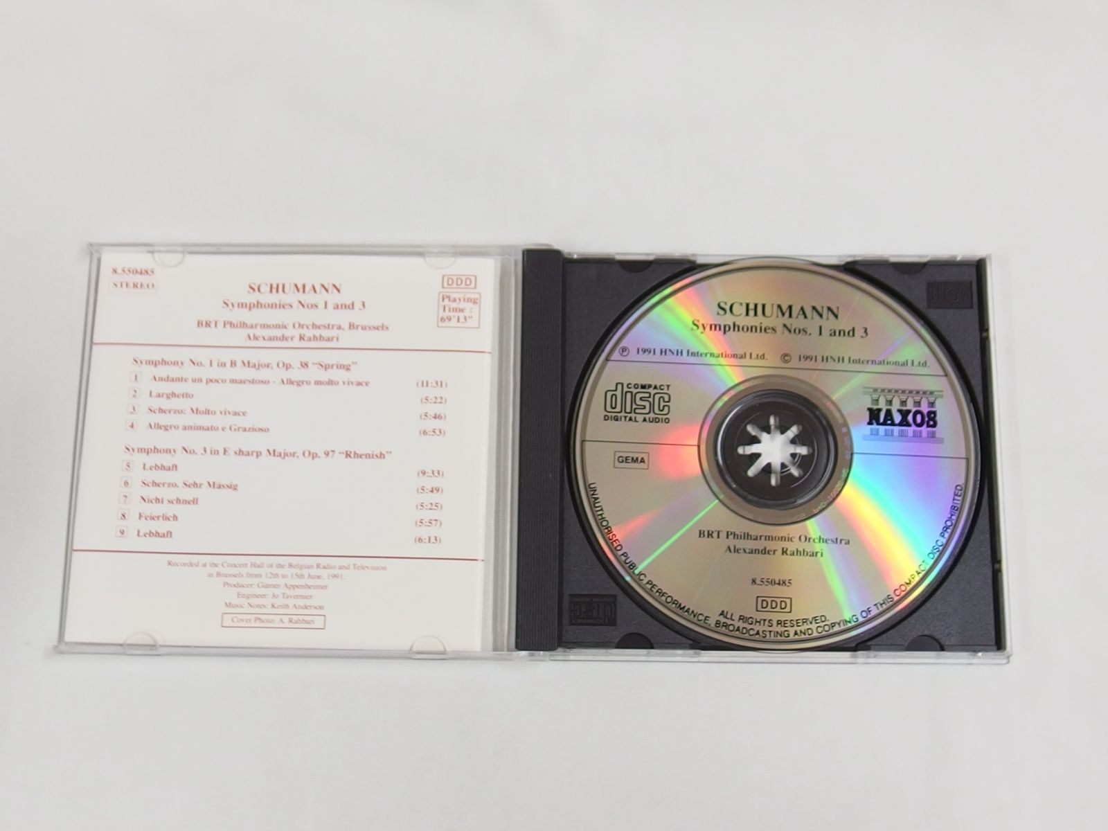 CD / SCHUMANN:Symphonies Nos.1 and 3 / 中古 - メルカリ