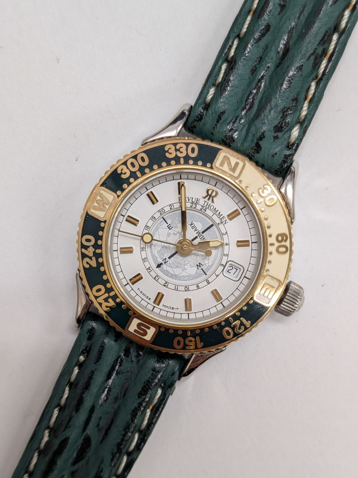 REVOE THOMMEN レビュートーメン ランドマーク 2817001 新品未使用】REVUE THOMMEN 腕時計 ランドマーク 2817001 グリーン