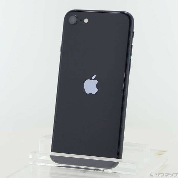 【中古】iPhone SE 第3世代 ミッドナイト 64GB 中古品〕 iPhone SE 第3世代 64GB ミッドナイト MMYC3J／A SIMフリー
