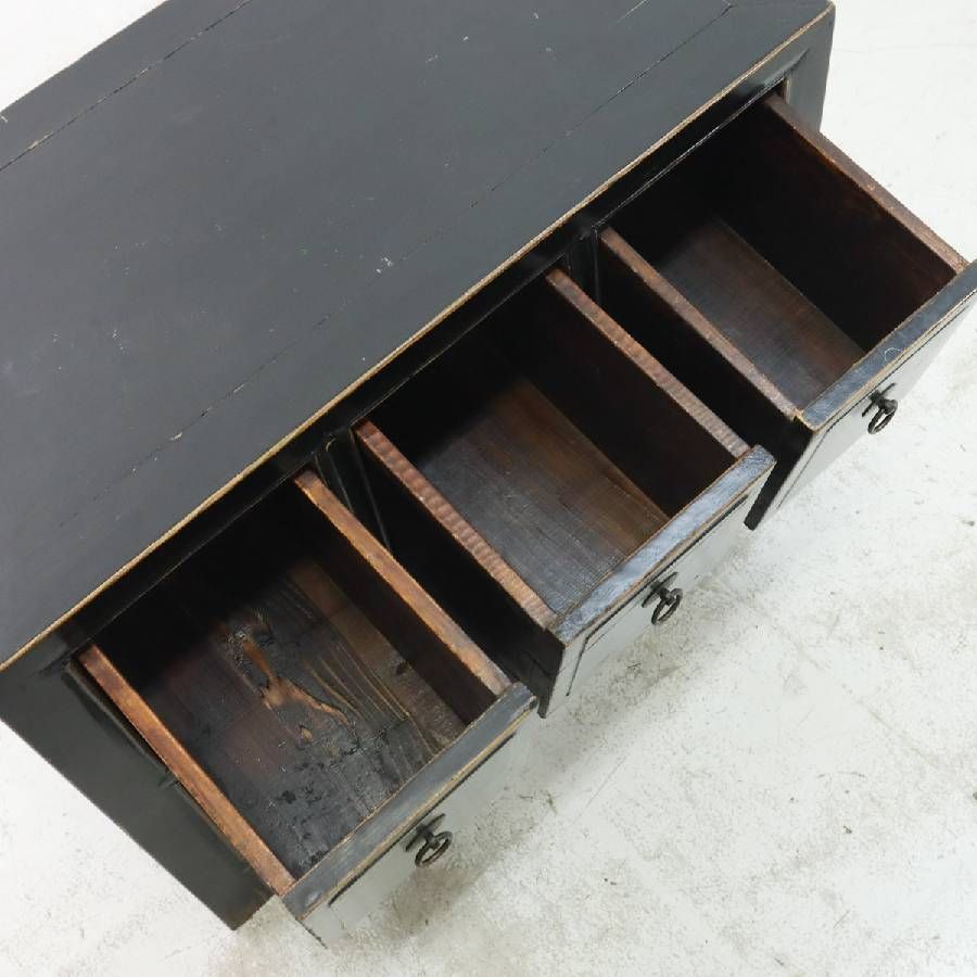 李朝家具 小引き出し 6杯 ローチェスト 薬箪笥 小タンス ヤクジャン