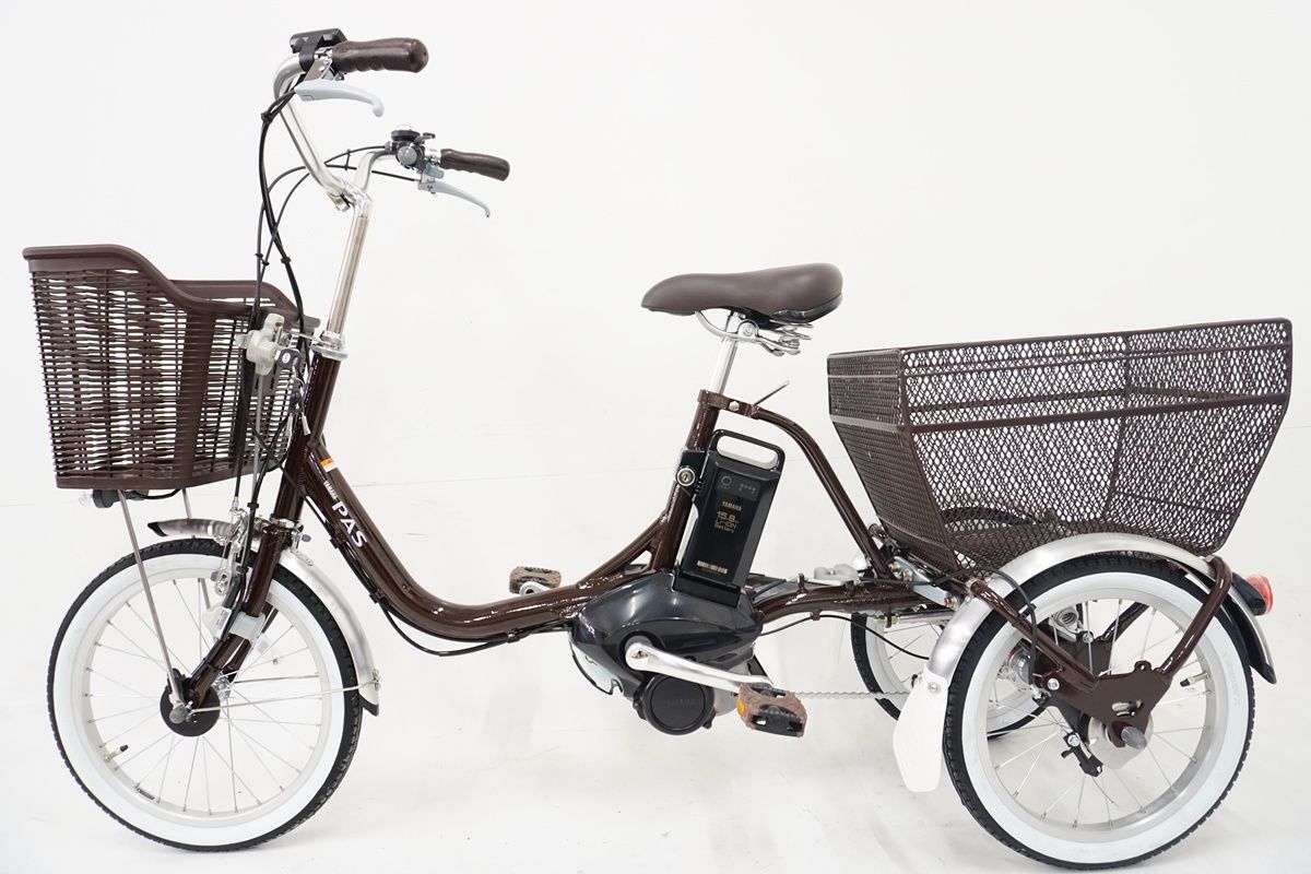 YAMAHA 「ヤマハ」 PAS ワゴン PA16W 2024年モデル 電動アシスト自転車