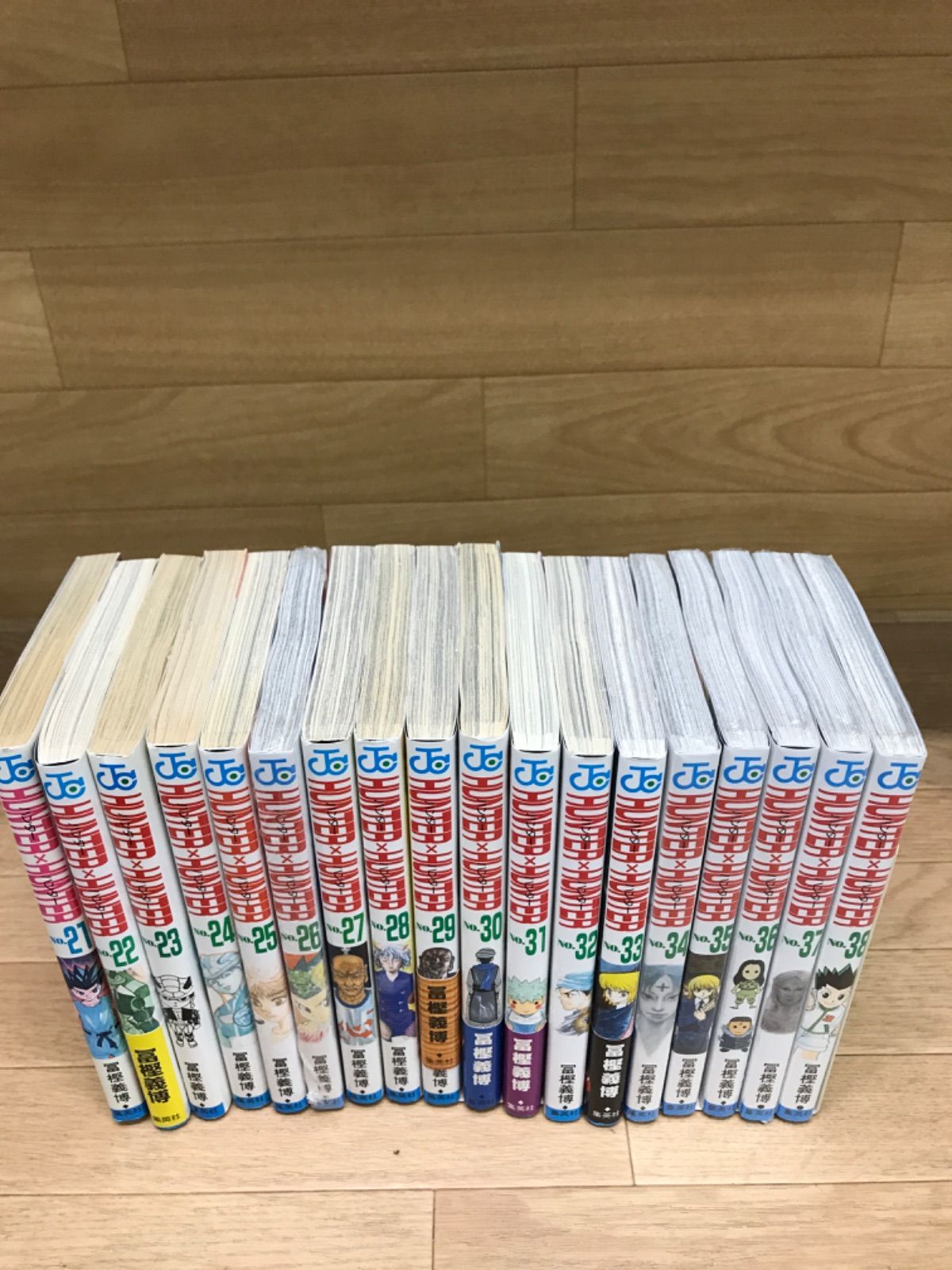 ☆①【未開封6冊】ハンターハンター HUNTER×HUNTER 1~38巻 コミック