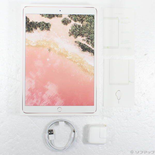 中古品〕 iPad Pro 10.5インチ 512GB ローズゴールド MPMH2J／A SIM