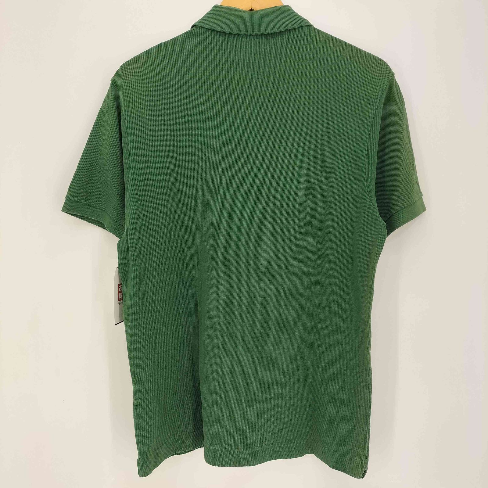 ラコステ LACOSTE 90s ワンポイントロゴ 鹿の子 ポロシャツ メンズ 4