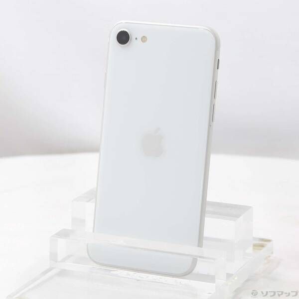 中古品〕 iPhone SE 第2世代 128GB ホワイト MXD12J／A SIMフリー【269