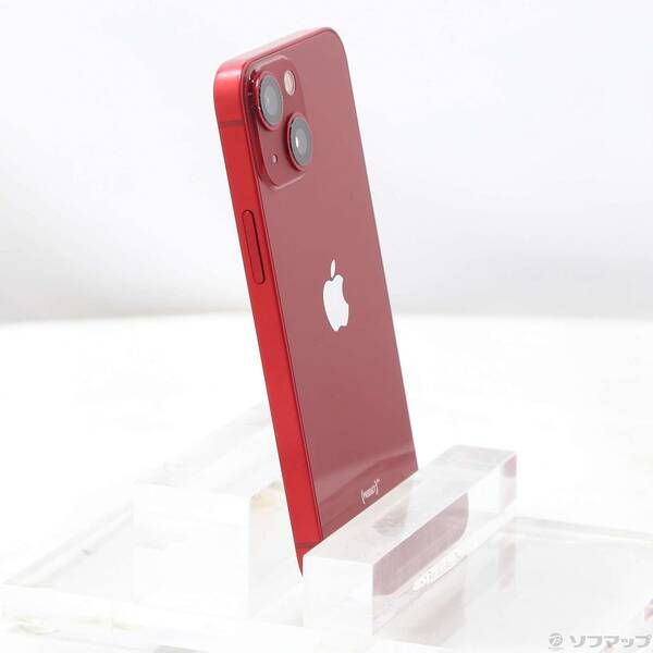 中古品〕 iPhone13 mini 256GB プロダクトレッド MLJM3J／A SIMフリー