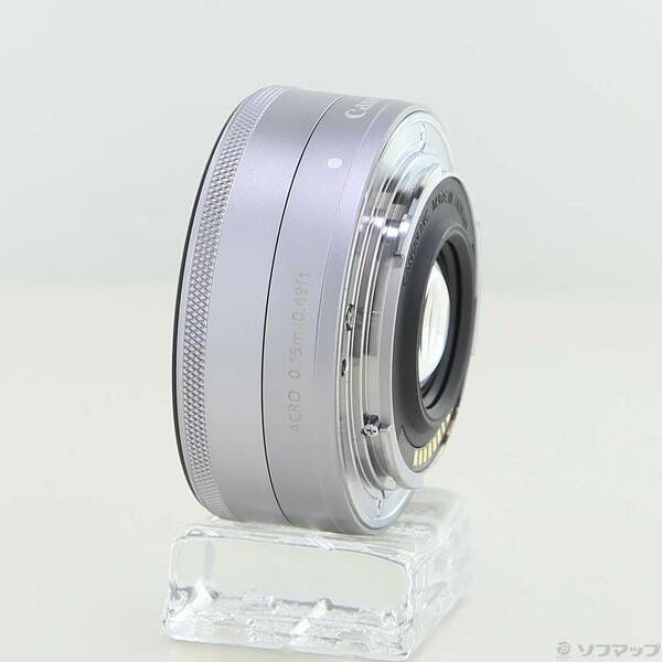 中古品〕 EF-M 22mm F2 STM シルバー (レンズ)(CANON Mマウント)【297