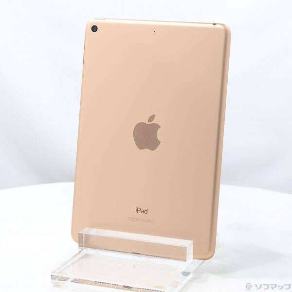中古品〕 iPad mini 第5世代 256GB ゴールド MUU62J／A Wi-Fi【305