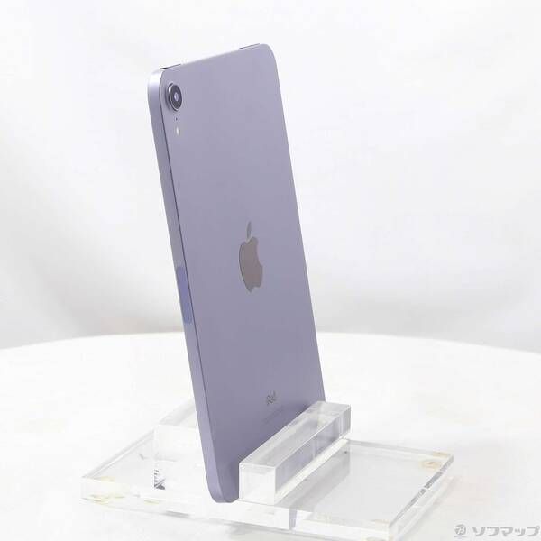 中古品〕 iPad mini 第6世代 64GB パープル MK7R3J／A Wi-Fi【258