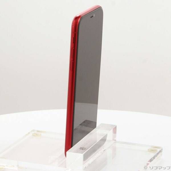 中古品〕 iPhone11 128GB プロダクトレッド MWM32J／A SIMフリー【262