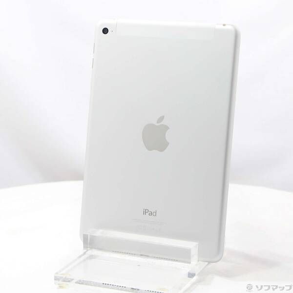 32GB iPad mini シルバー Apple Wi-Fi mini4 : Wi-Fi+Cellular 中古 0