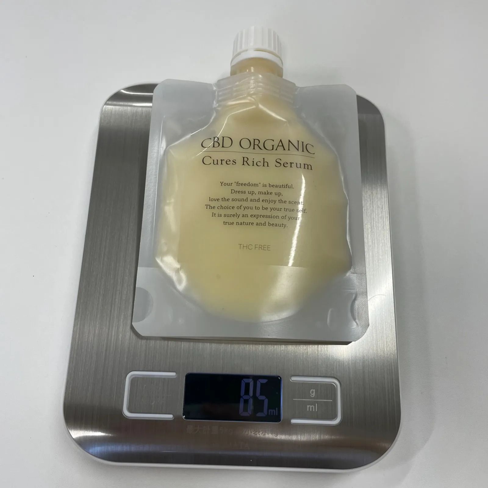 M1927 K CBD ORGANIC キュアス リッチ セラム 美容クリーム 詰替用 80g