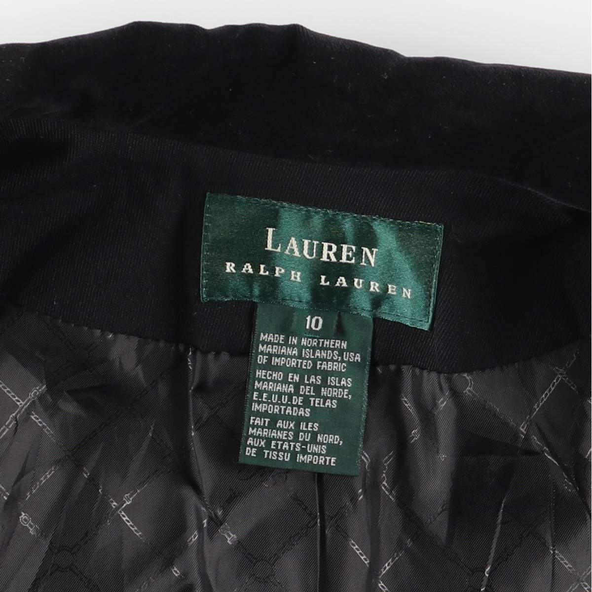 古着 ラルフローレン Ralph Lauren LAUREN ローレン ロング ウール 