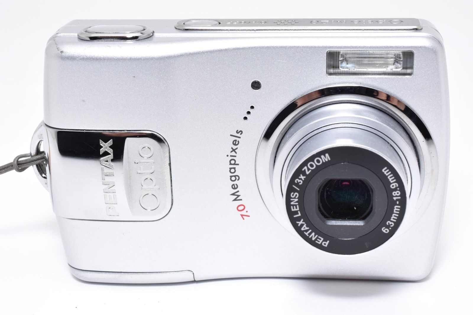 美品】ペンタックス PENTAX Optio M20 シルバー コンパクトデジタル