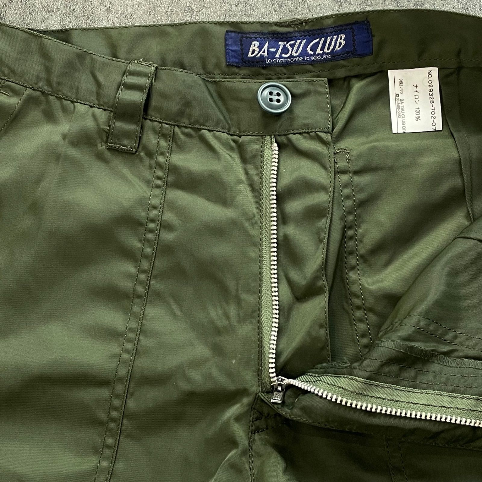 BA-TSU CLUB Bontage Pants y2k バツクラブ ボンテージパンツ ナイロン