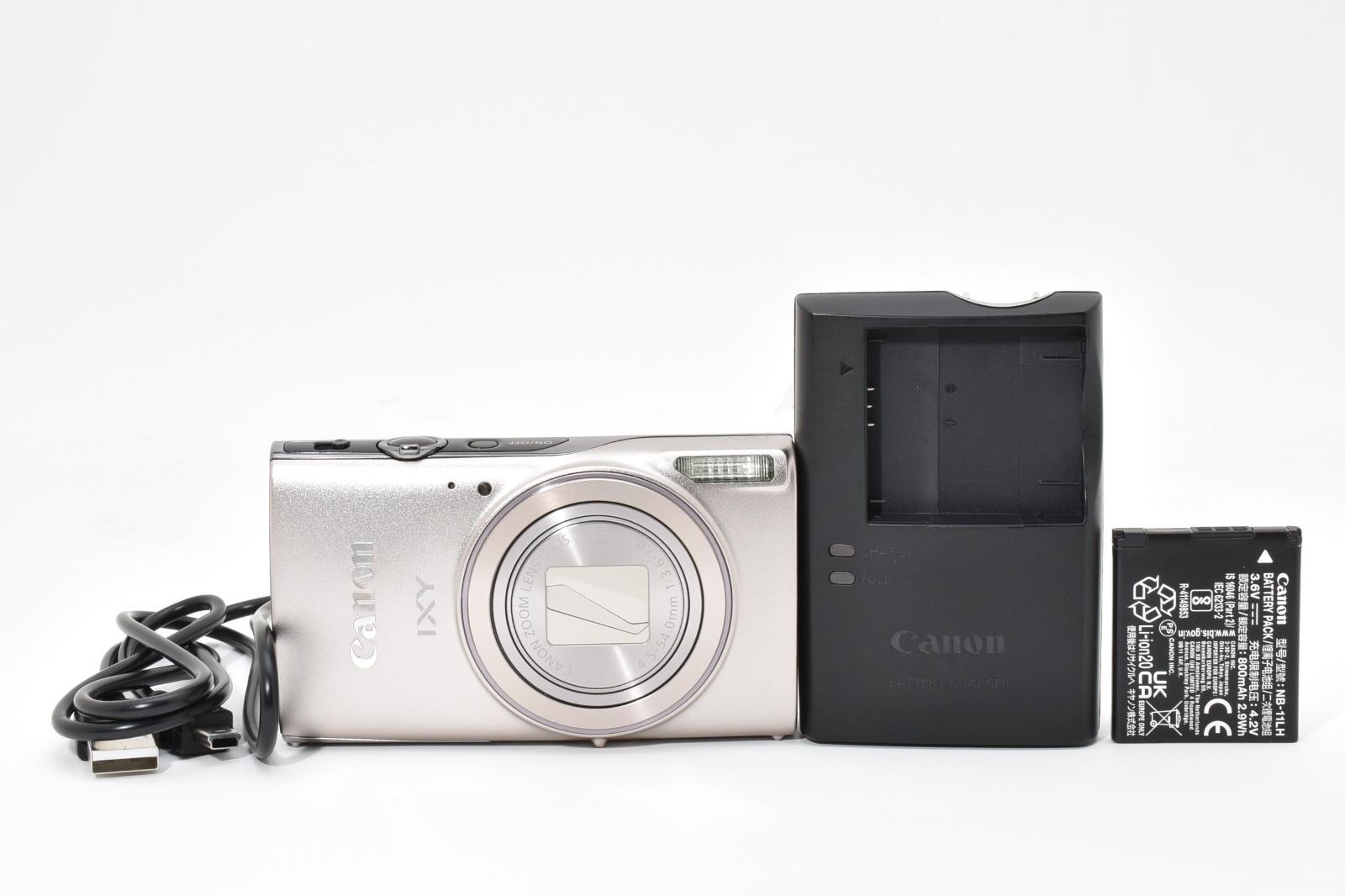 美品】Canon キヤノン IXY 650 シルバー - メルカリ