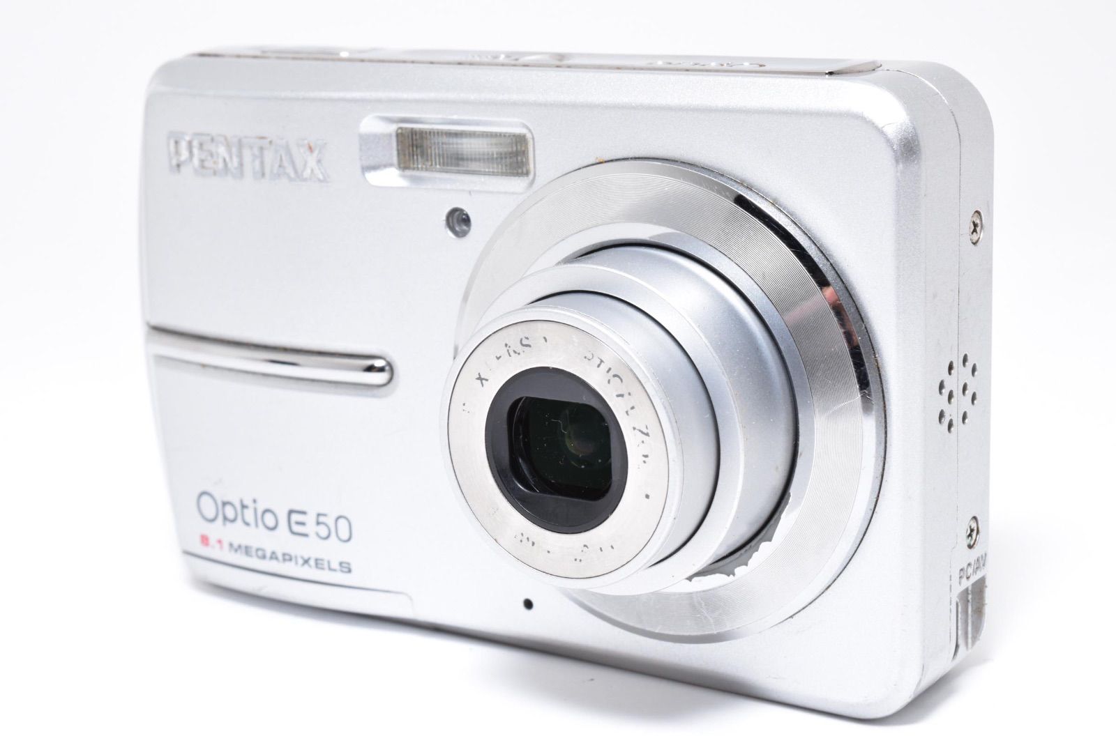 ペンタックス PENTAX Optio E50 シルバー コンパクトデジタルカメラ