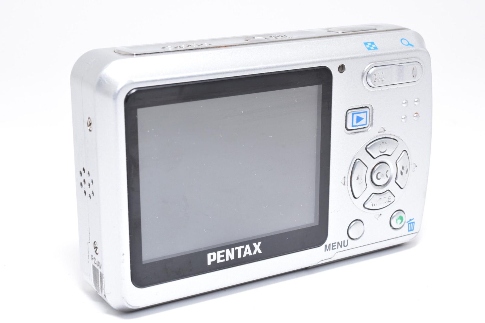 箱付美品❗️ PENTAX ペンタックス Optio E75 シルバー デジカメ PENTAX Optio E75 / 5.7-17.1mm F2.9-5.2 ペンタックス（22317