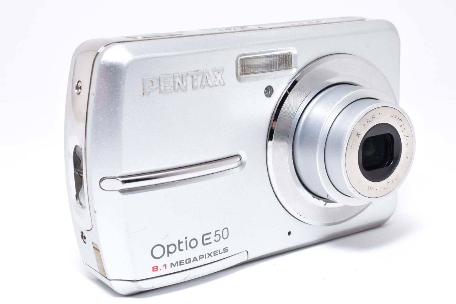 新品、未使用　PENTAX Optio E50 デジカメ　カメラ　平成レトロ PENTAX Optio E50 8.1メガピクセル - メルカリ