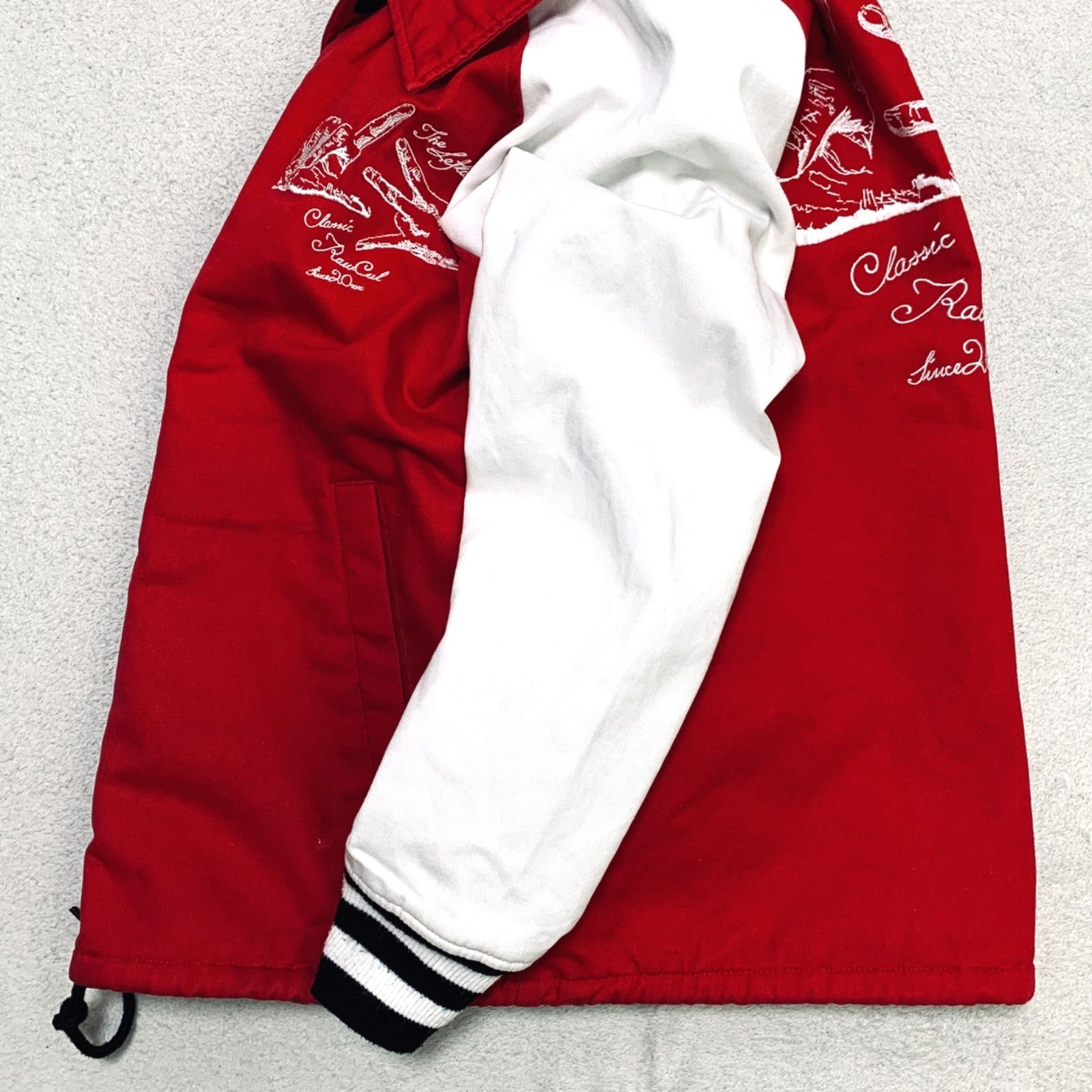 LEFLAH スタジャン バーシティジャケット コーチジャケット ブルゾン