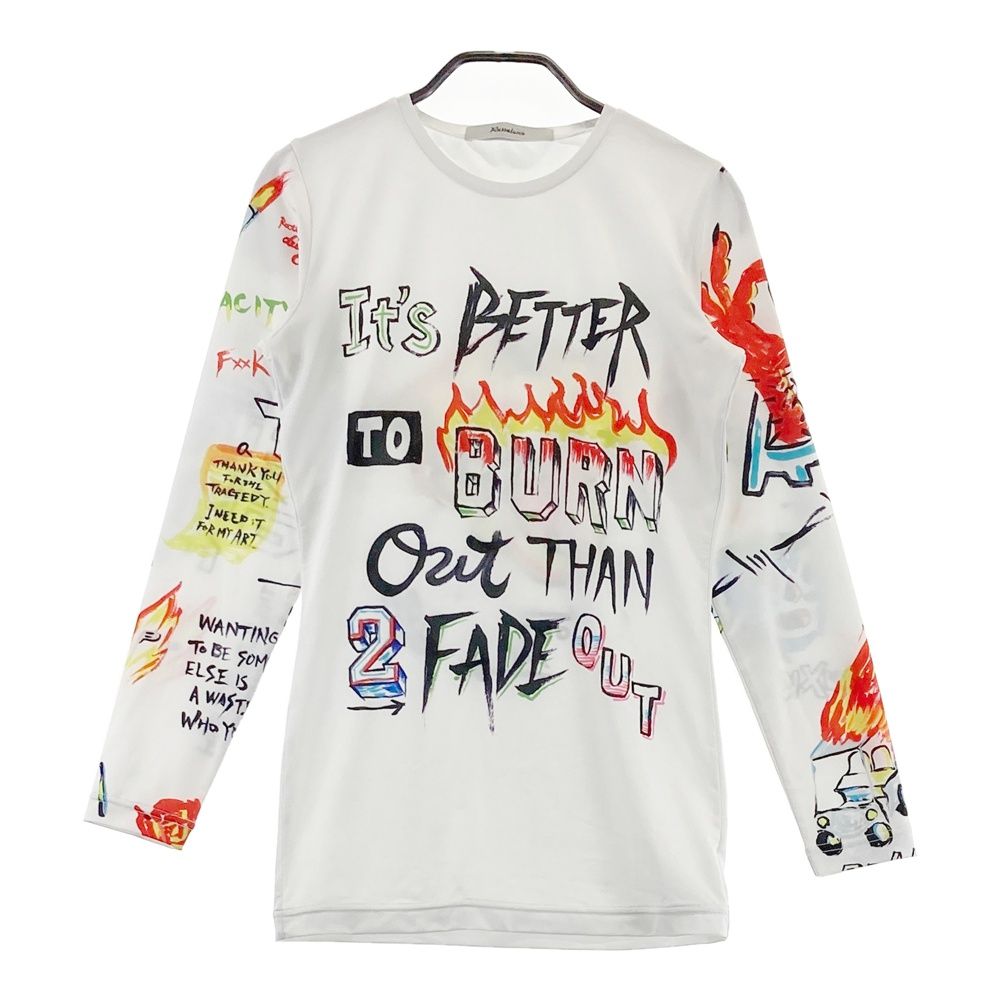 Russeluno ラッセルノ タトゥー風イラスト ロングTシャツ ゴルフ Russeluno ラッセルノ タトゥー風イラスト ロングTシャツ ゴルフ｜