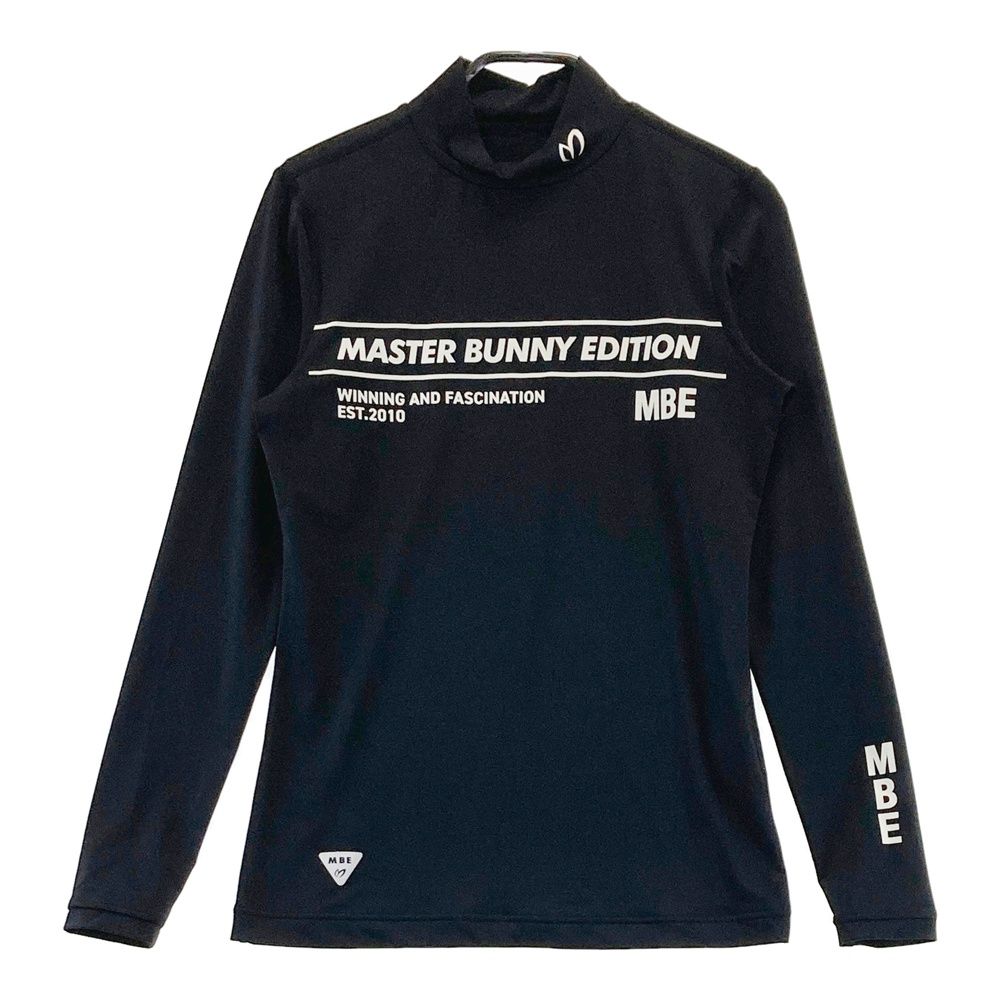 MASTER BUNNY EDITION モックネックシャツ ブラック 5 新品未使用品 マスター バニー エディション モックネック シャツ