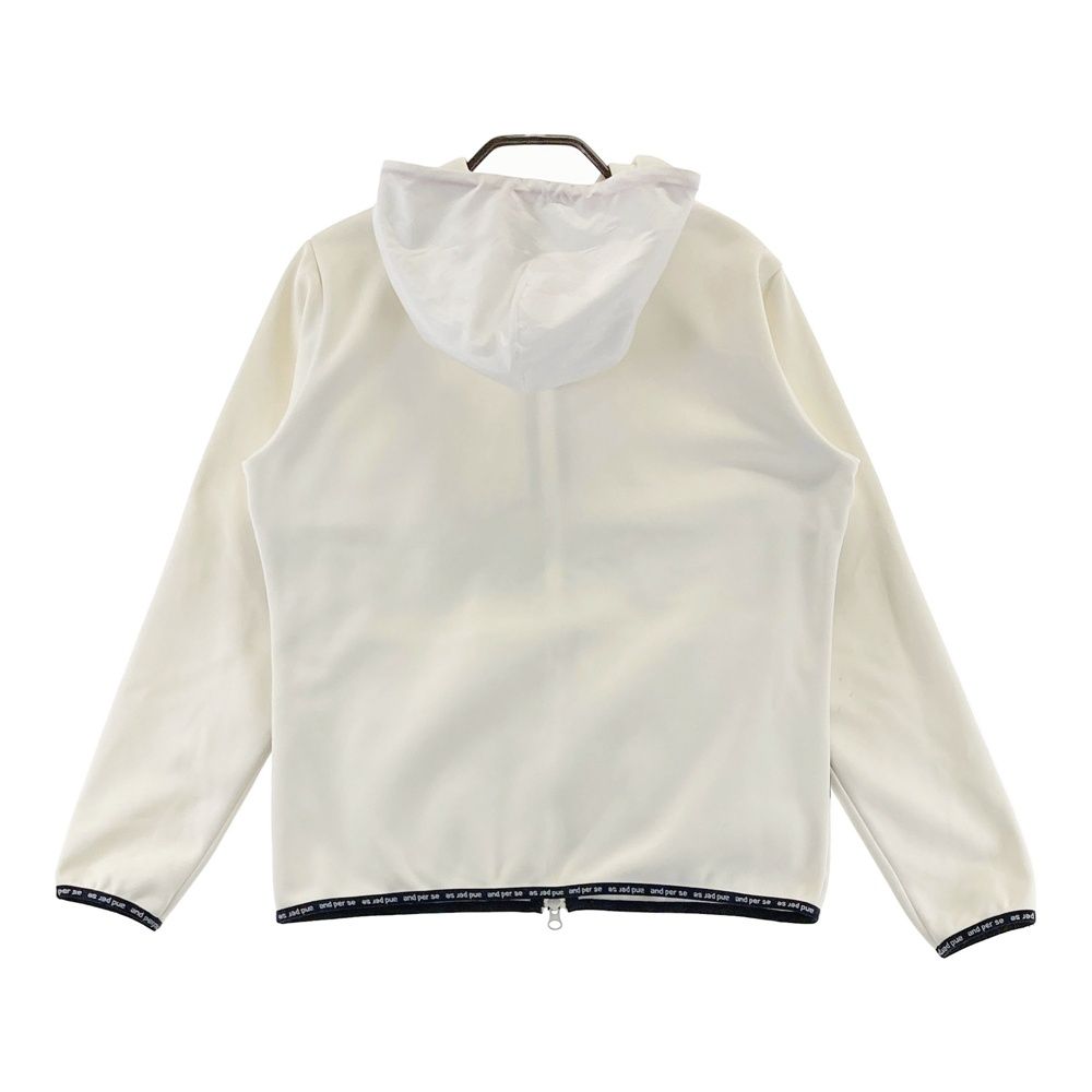 美品 未使用に近い and per se キルティングジャケット M パーカー 20