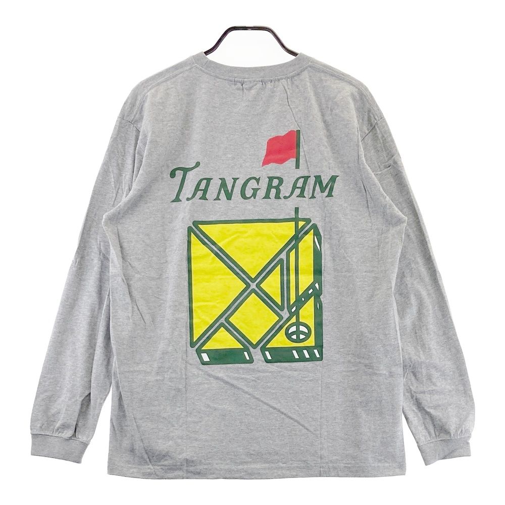 メンズゴルフ【TANGRAM-タングラム】ストレッチVネックピステ　グレー メンズゴルフ【TANGRAM-タングラム】ストレッチVネックピステ グレー