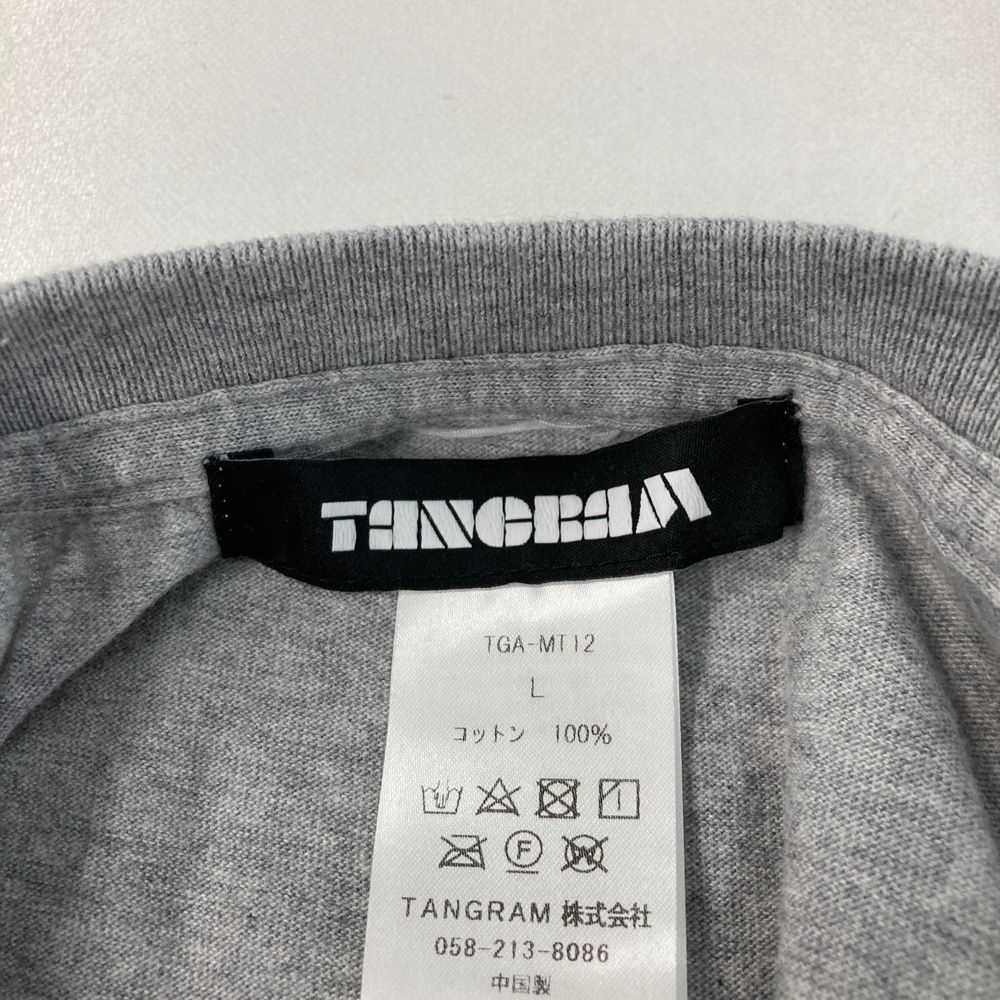 サイズ：L TANGRAM タングラム 長袖Tシャツ グレー系 [240101605010