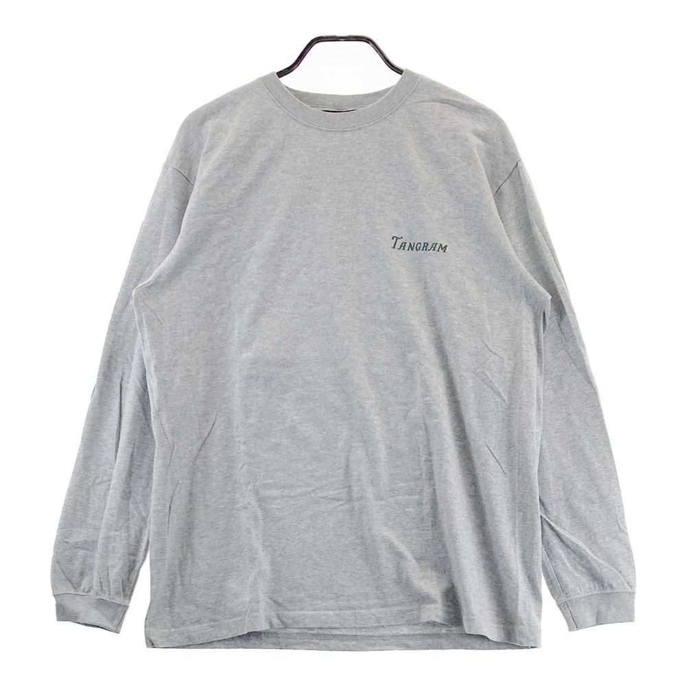 サイズ：L TANGRAM タングラム 長袖Tシャツ グレー系 [240101605010