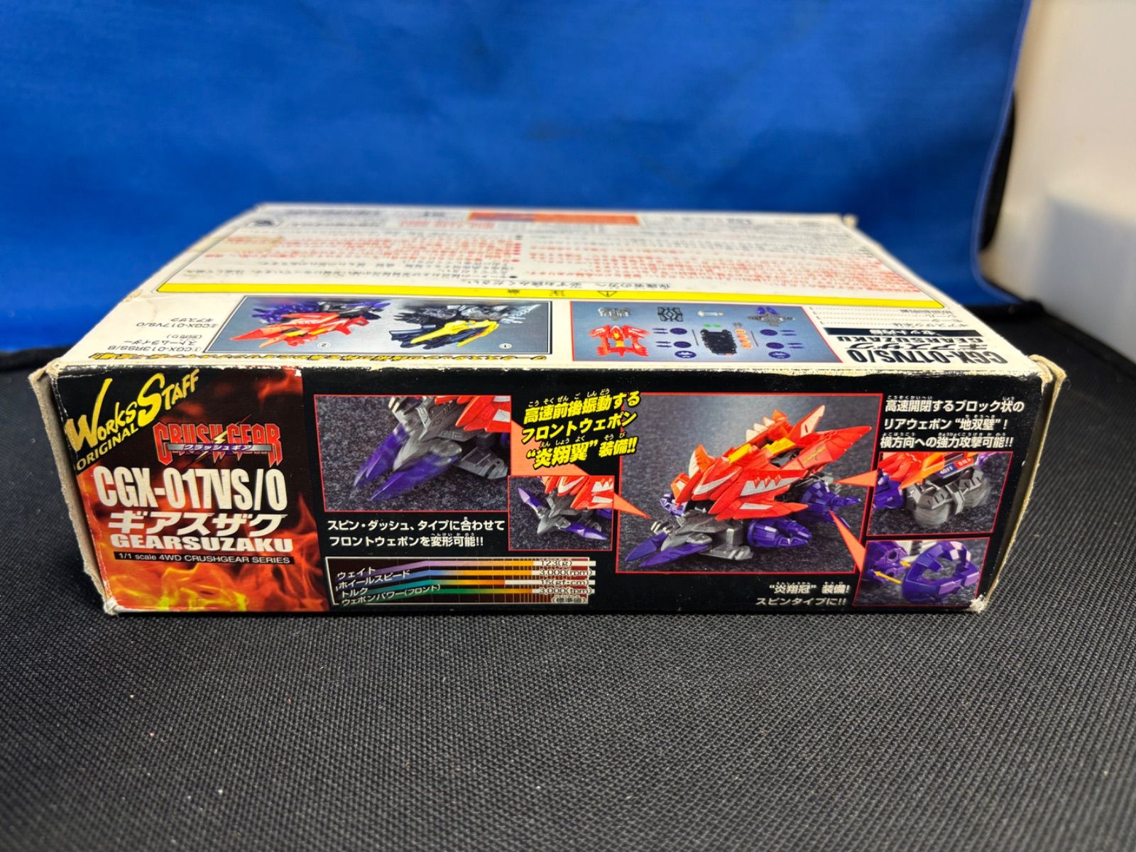 BANDAI クラッシュギア ギアスザク CGX−017VS/0 未組み立て - メルカリ