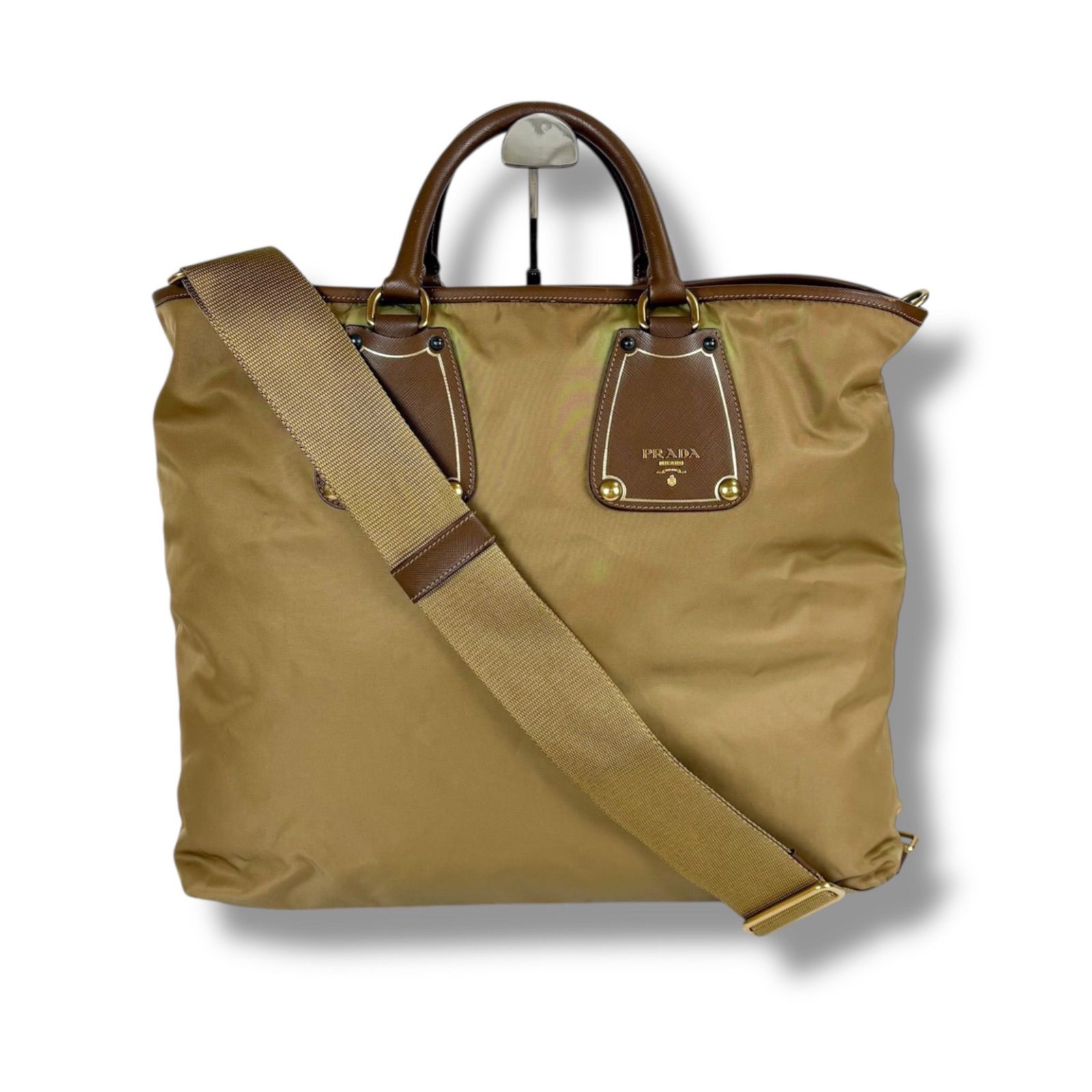 プラダ PRADA 2WAY トートバッグ ショルダーバッグ テスートナイロン 