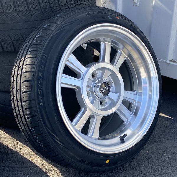 165/55R15 165/50R15 選べるタイヤセット 新品 タイヤホイール4本
