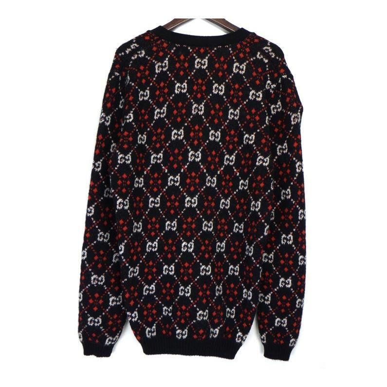 グッチ GUCCI 【 543497 X9Z62 】 GG ダイヤモンド アーガイル ニット